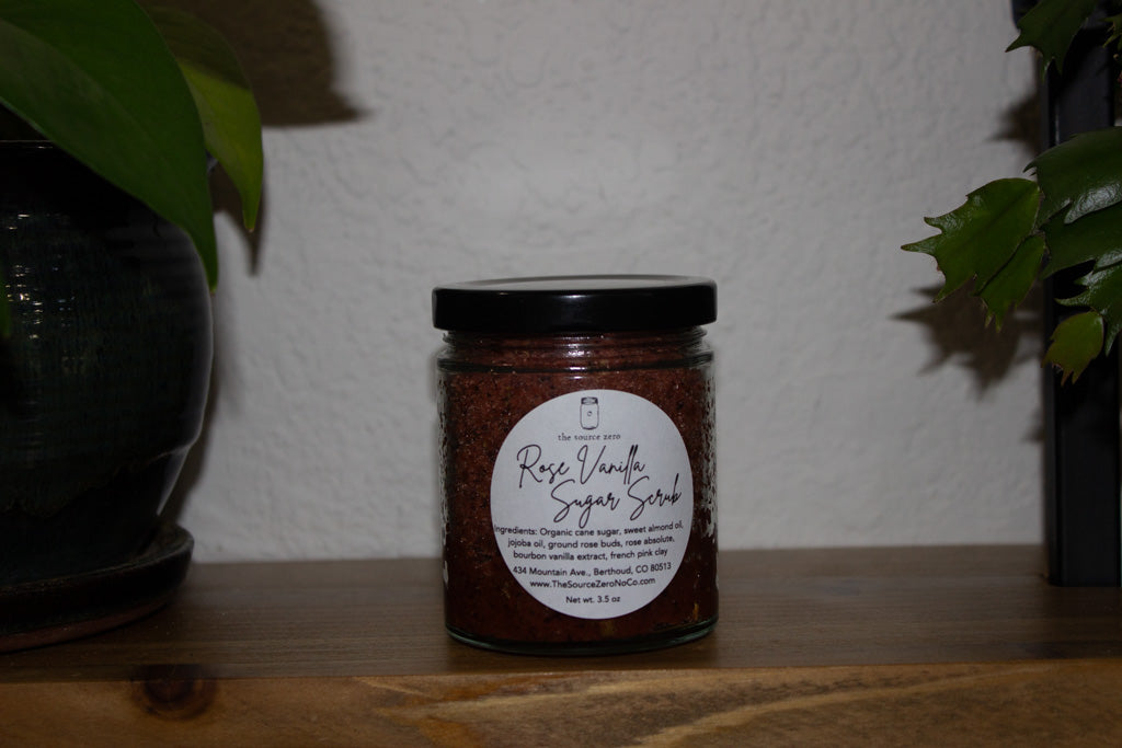 Rose Vanilla Sugar Scrub