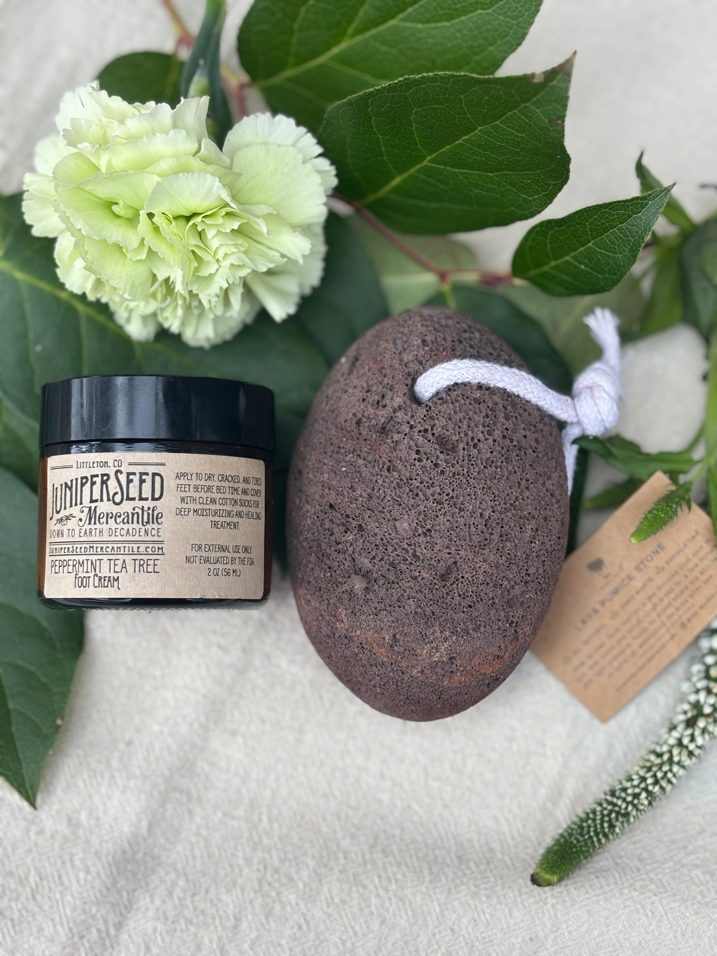 Foot Creme (peppermint + tea tree)