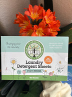 PUR Laundry detergent sheets