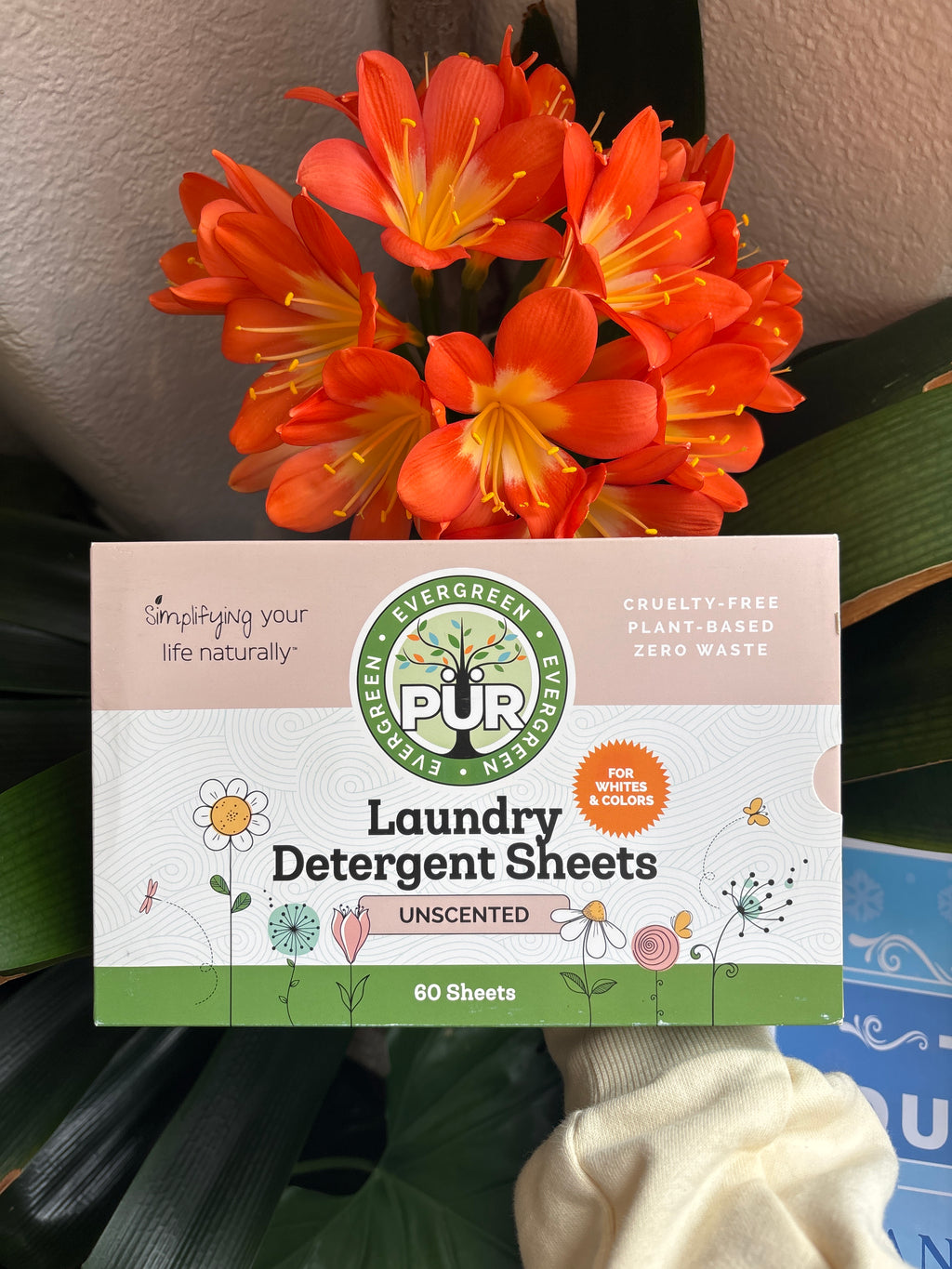 PUR Laundry detergent sheets