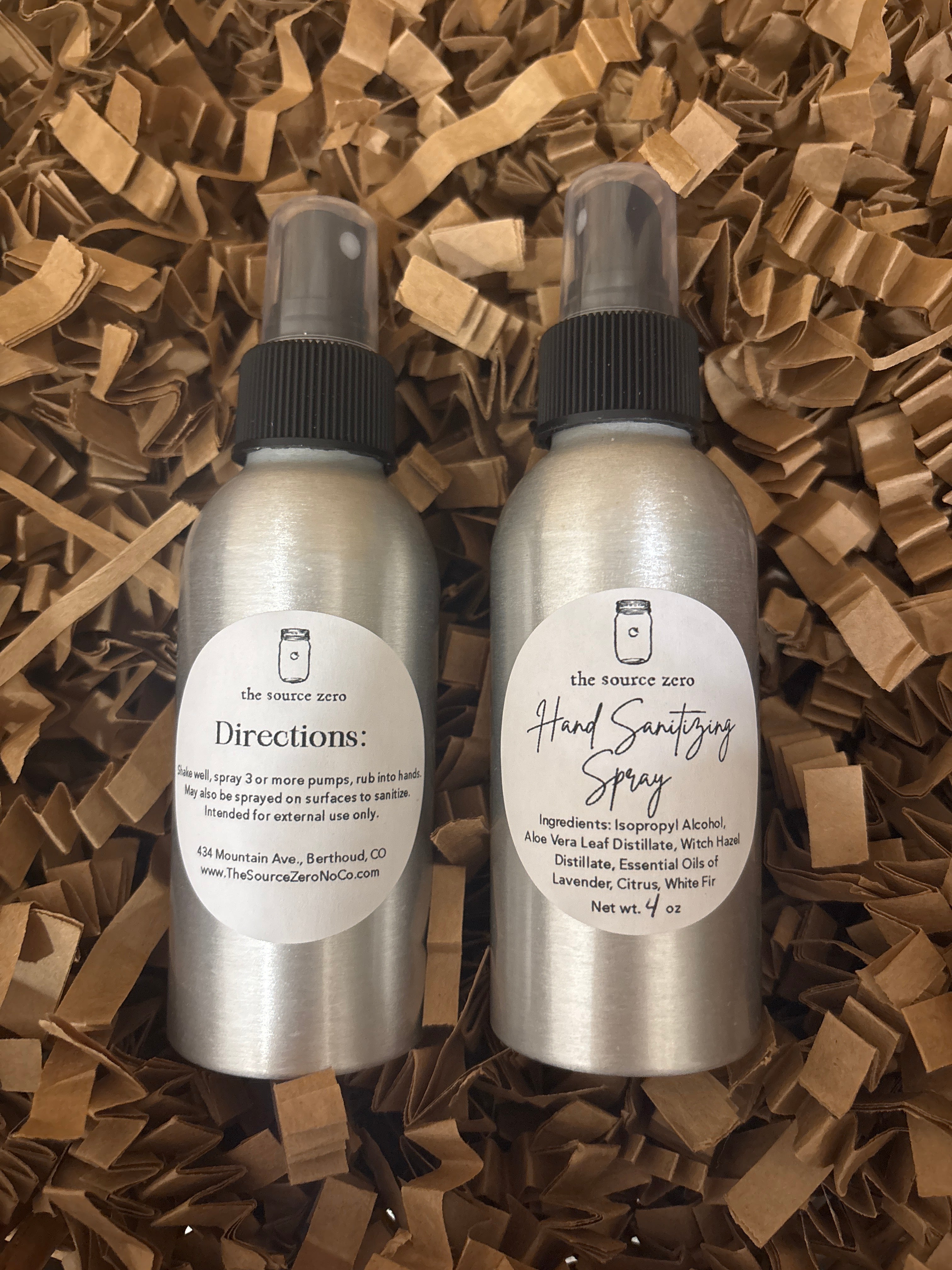 Hand Sanitizing Spray