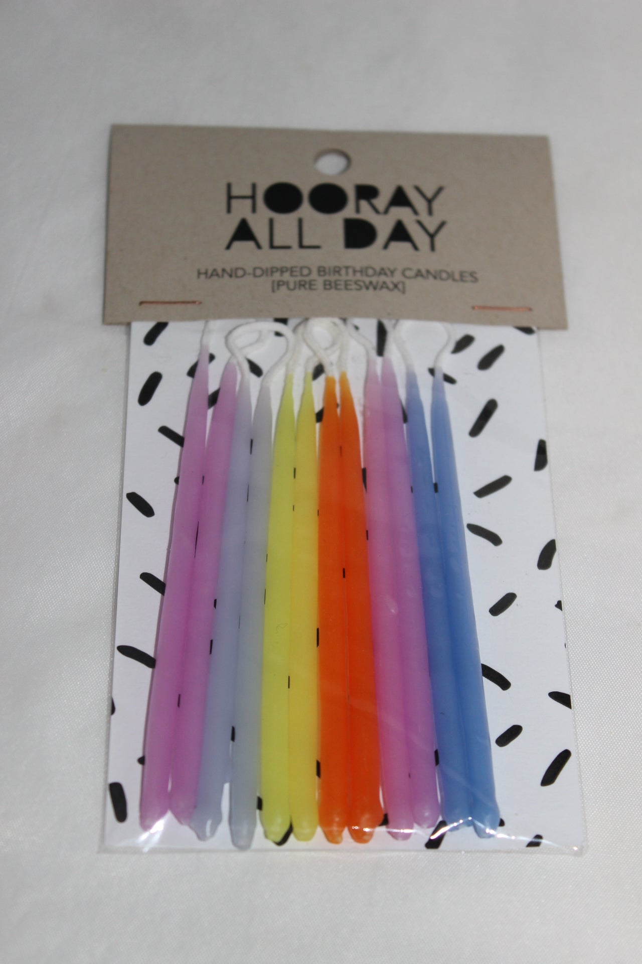 Beeswax Birthday Candles