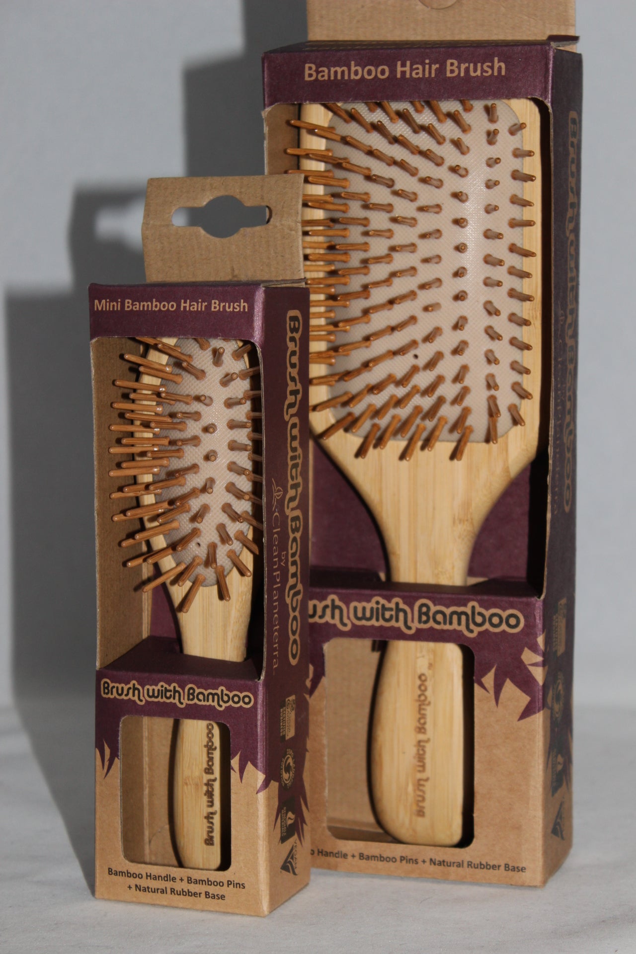 Bamboo Hair Brushes