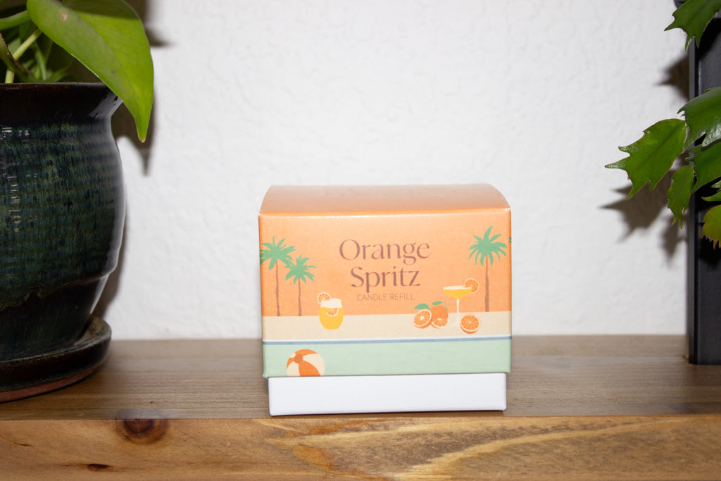 Refillable Candle Jars + Candle Refill