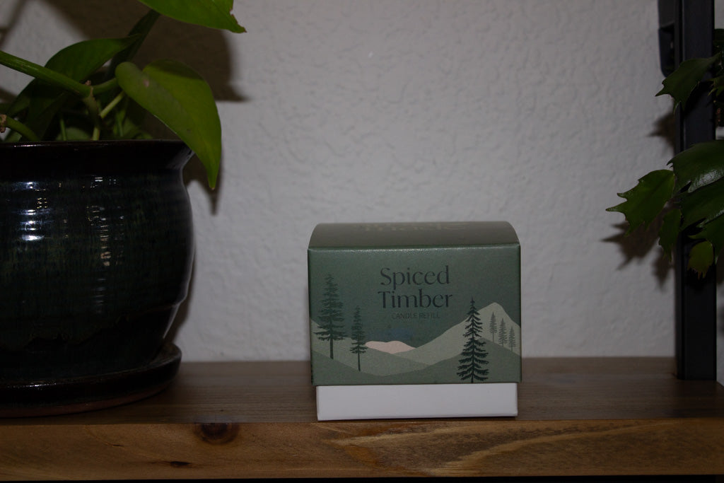 Refillable Candle Jars + Candle Refill