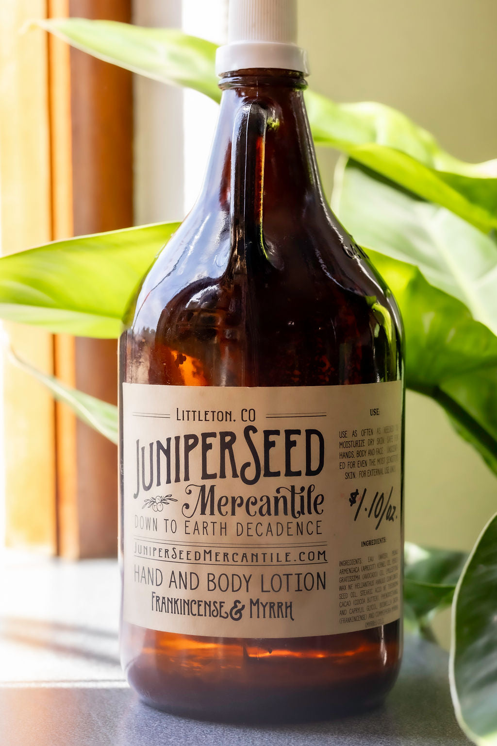 Bulk Lotion - Juniperseed Mercantile - Frankincense and Myrrh