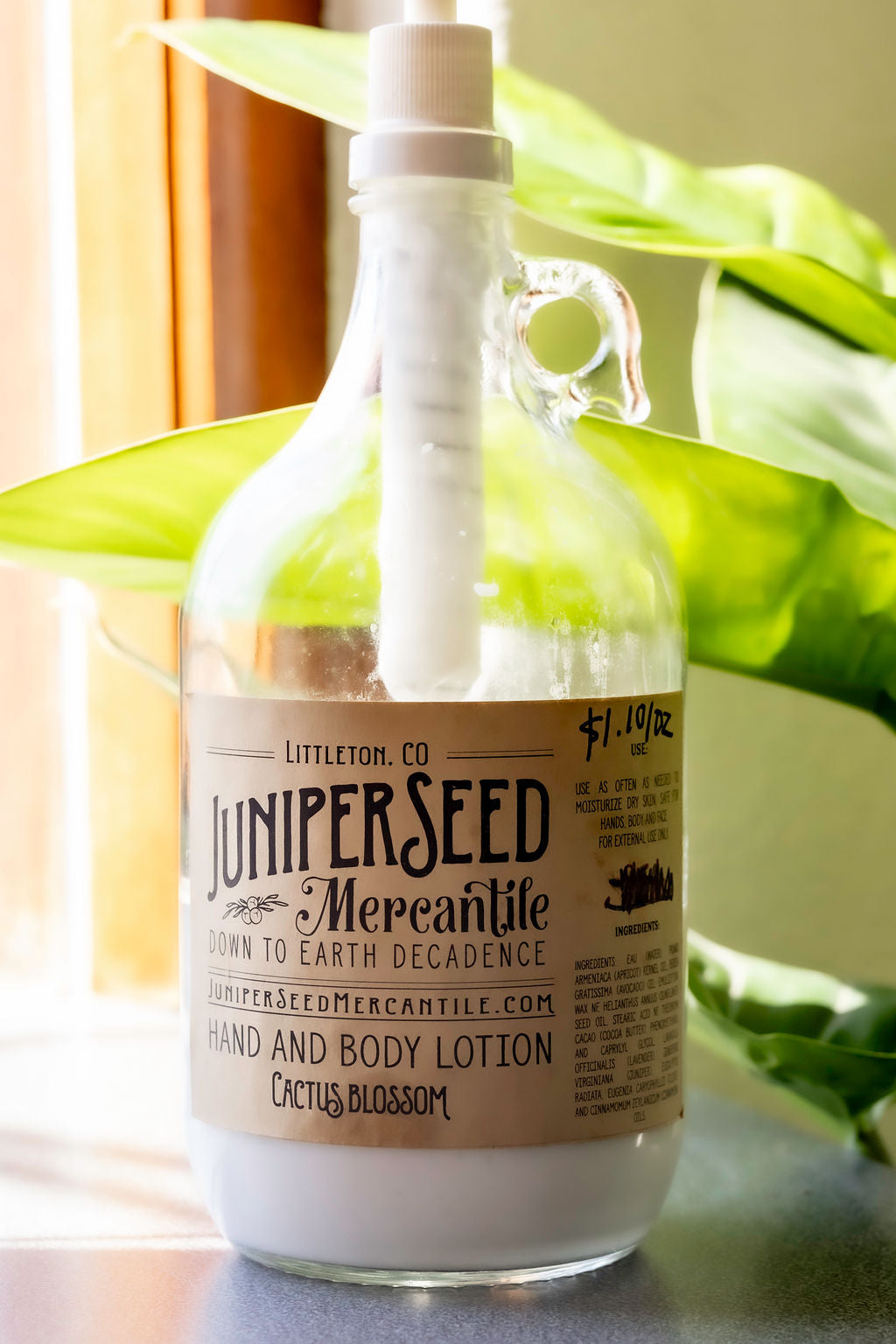 Bulk Lotion - Juniperseed Mercantile - Cactus Blossom