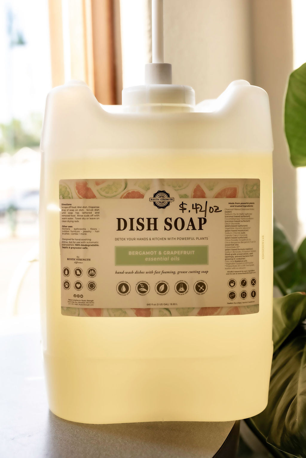 Dish Soap - Rustic Strength